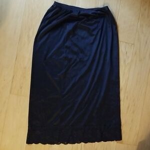 womens black slip